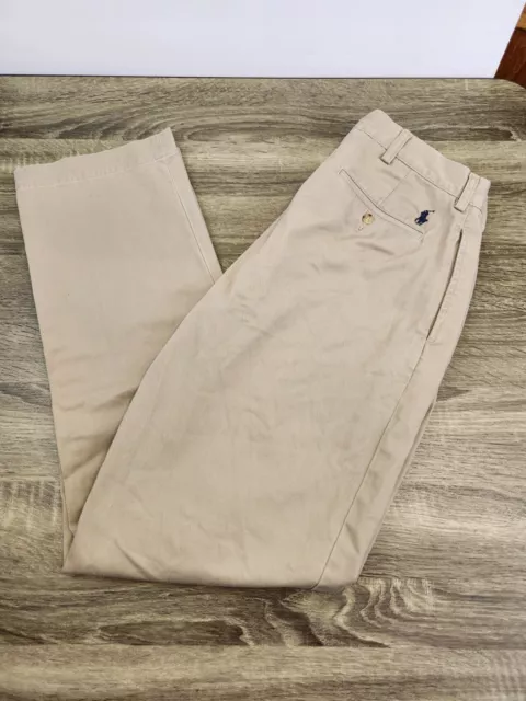 Polo Ralph Lauren Ethan Pant Chino Pants Men's 34 x 34 Beige Pleated Front