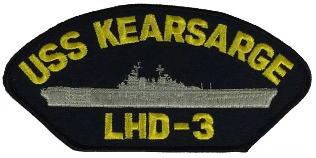 Uss Kearsarge Lhd-3 Patch Usn Navy Ship Wasp Class Amphib Assault Lcac Usmc