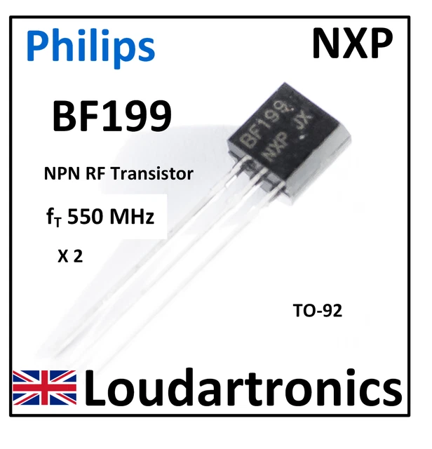 BF199 NPN VHF /RF High Frequency Amplifier BJT x 2 Fast UK Seller £1.97 ...