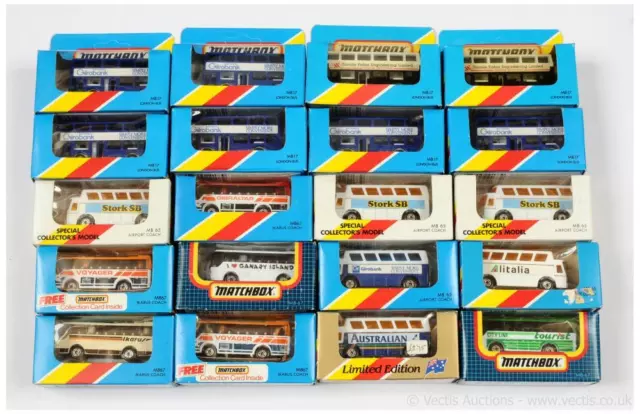 Matchbox "London Buses" - Various Versions Available - Boxed & Original Free Del