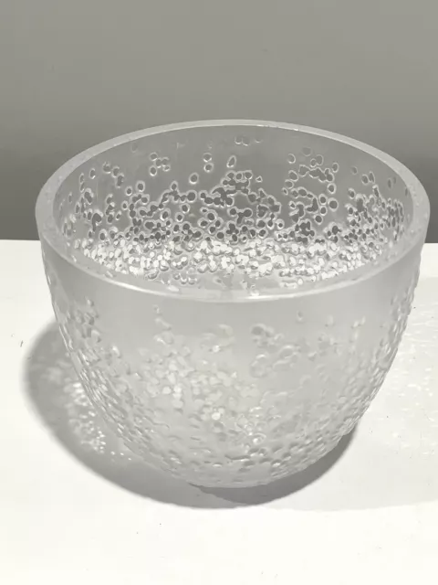 Peill and Putzler West Germany Glass Vase By Horst Tusselmann Circa 1970s