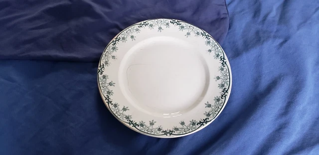 Ancien Grand Plat Saint Amand Et Hamage Modele Bleriot