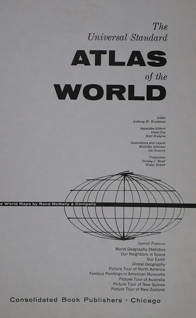 Vintage 1967 Rand McNally Atlas Map ~ RHODESIA, NYASALAND, THE CONGO, AFRICA 3