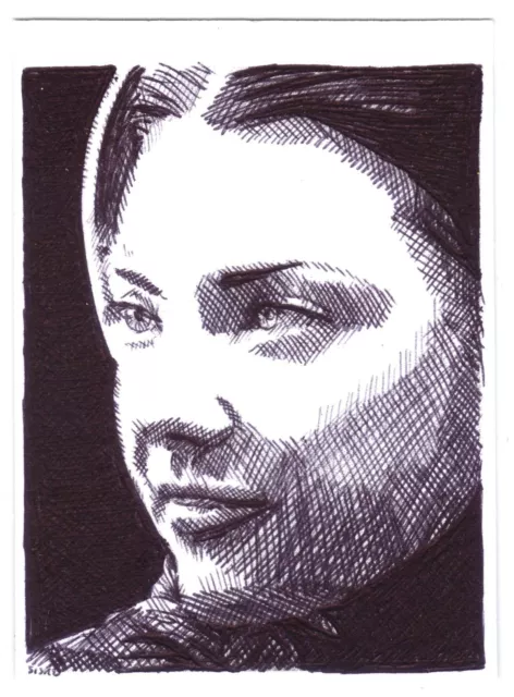 ACEO Sketch Card Actress Natalie Dormer C as Margaery Tyrell Game of Thrones