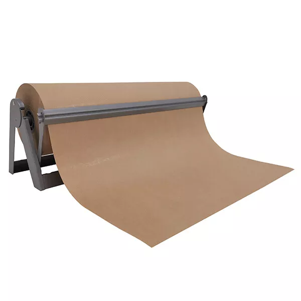 New  Kraft Gift Paper Brown Roll Dispenser For Wall Bench Etc/ High Quality