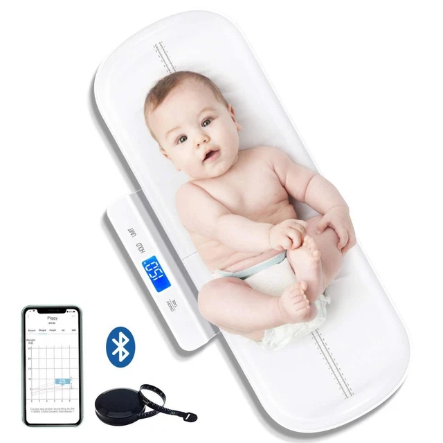 UNICHERRY Bluetooth Babywaage Tierwaage Multifunktionale Waage Digital App
