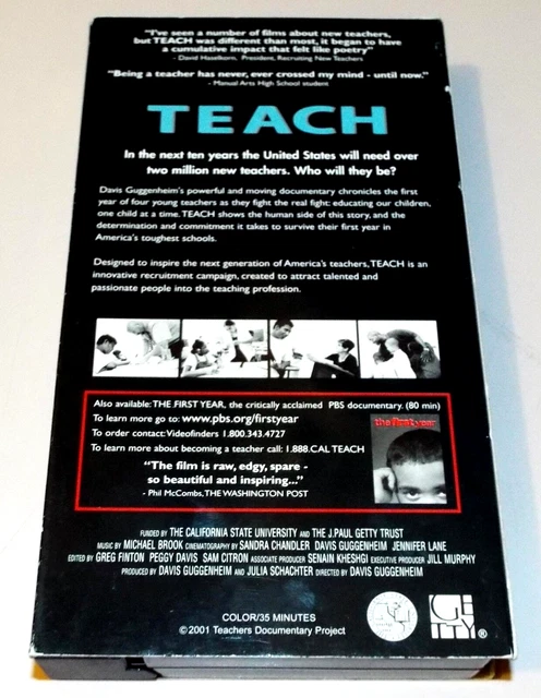 Mauric Rabb TEACH DAVIS GUGGENHEIM VHS Video Documentary Maurice Rabb Genevieve ...