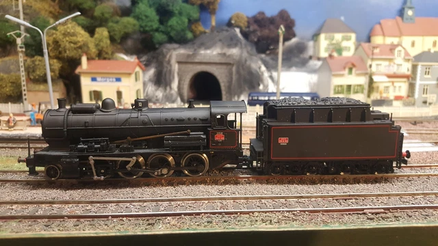 Locomotive à Vapeur Jouef 140C Dépôt Verdun 8283 - Modèle Réduit NEUF (Échelle HO)