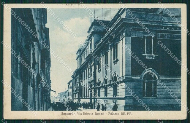 Sassari Città Poste cartolina QT2374
