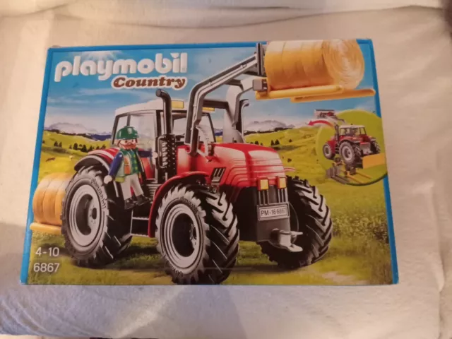 Playmobil Country 6867 Grand tracteur agricole - Playmobil - Achat & prix