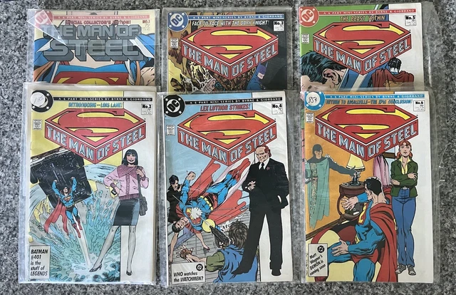 DC Comics The Man of Steel Superman 6 Part Mini Series 1-6 Special Collectors