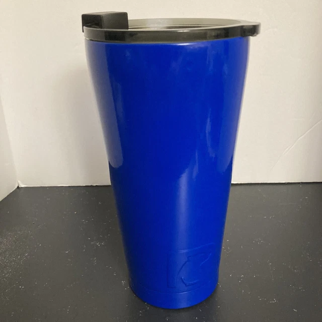 RTIC 20 oz Thermal Tumbler Blue Coffee Mug Travel Cup With Lid