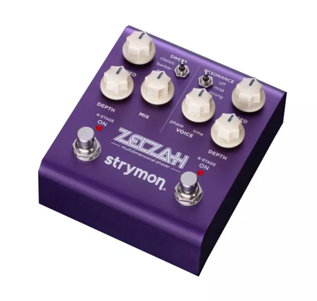 Styrmon Zelzah Multidimensional Phaser- Duales Phaser E-Gitarren Effektpedal