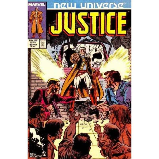Justice (1986 series) #12 in Very Fine + condition. Marvel comics [x!