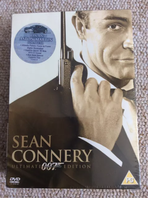 James Bond 007 Sean Connery Ultimate 6 Movies Collection DVD Box Set New