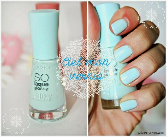 Vernis à Ongles La Laque Gel De Bourjois - N°15 Char Menthe - Neuf - Fabriqué En France