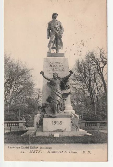 METZ - Moselle - CPA 57 - Monument of Liberating Hair