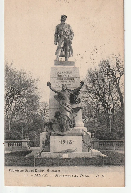 METZ - Moselle - CPA 57 - Monument of Liberating Hair