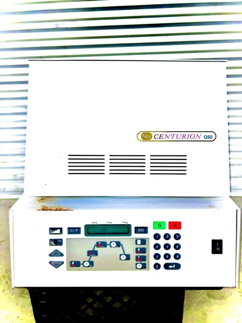 Ney Centurion Q50 Dental Furnace Restoration Heating Lab oven AND Vacuum Pump