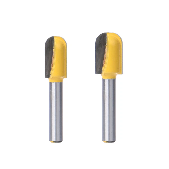 Round Nose Router Bit 1/4Inch Shank Carbide Alloy Long Reach Cutter Tool Hot
