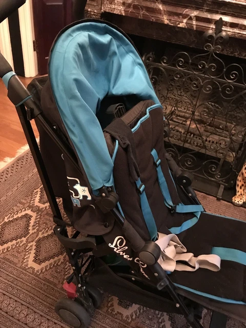 Silver Cross Pop Stroller + Muff+Rain Cover