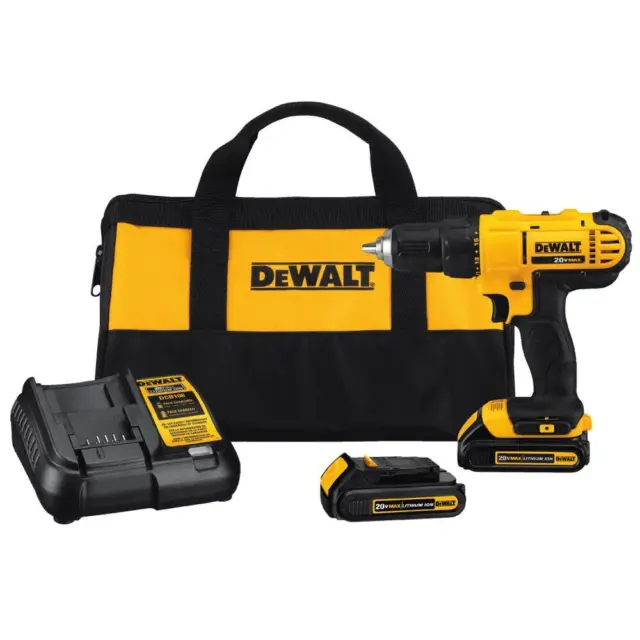 Dewalt 20 V Max Li-Ion Compact Drill/driver Kit