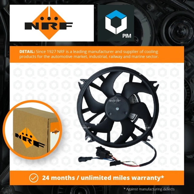 Ventola radiatore adatta a CITROEN C5 Mk2, Mk3 2.0 2007 su raffreddamento RFJ(EW10A) senza prezzo di riserva 1253e3