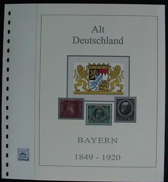 Bayern 1849 - 1920  Vordruck farbig TOP alle Bilder in Beschreibung