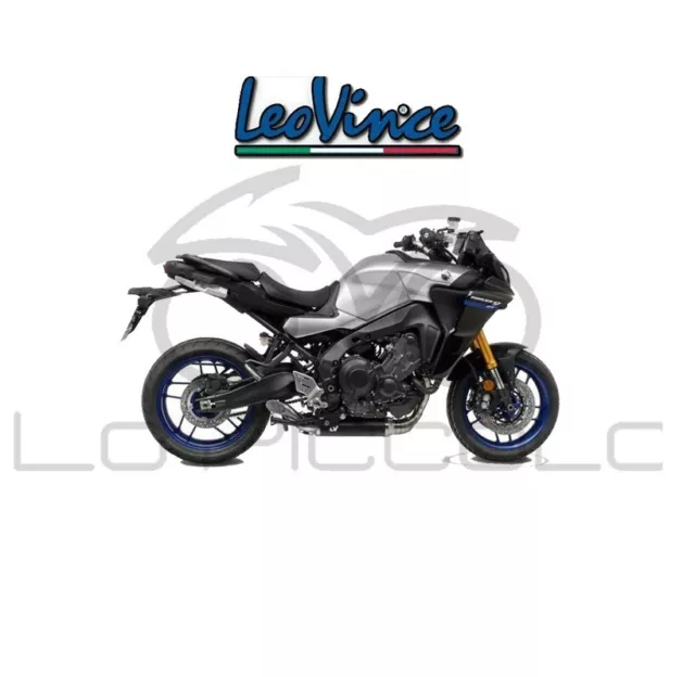 14372Eb Kit Scarico Completo Leovince Lv Race Inox Yamaha Tracer 9 Gt 2021