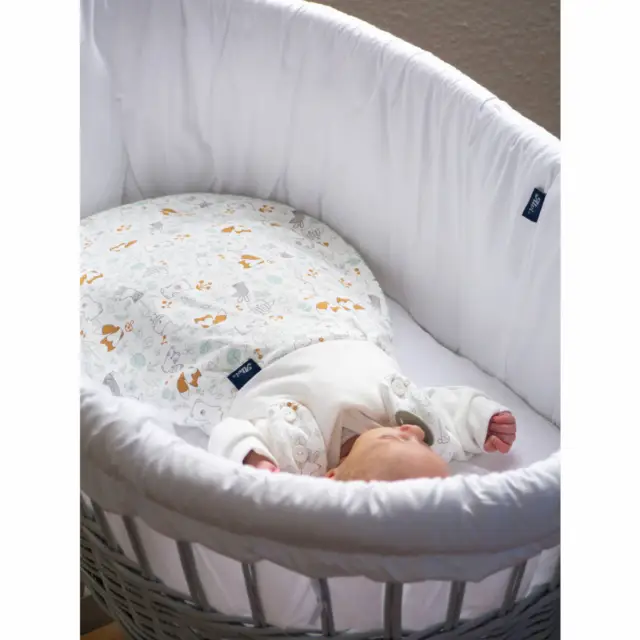 Alvi Baby Mäxchen Schlafsack 3tlg Außensack Kugelschlafsack mit Ärmel 3