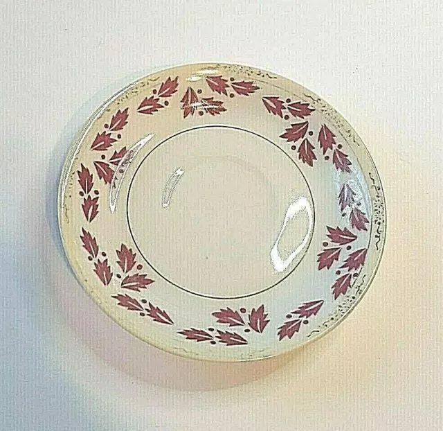 Ucagco China Made In Japan Floral Ring Saucer Plate!