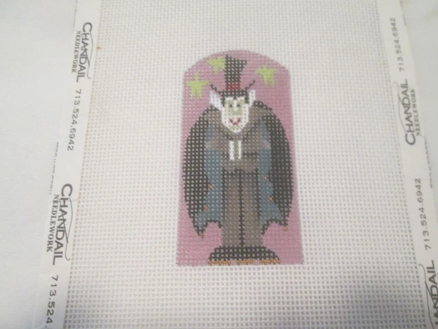 D. Ed Mann-Melissa Shirley-Handpainted Needlepoint Canvas