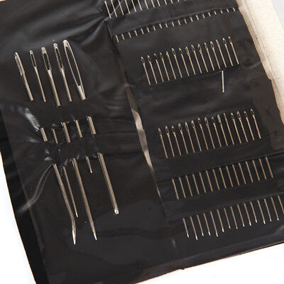 Juego de 55 alfileres de coser agujas de acero inoxidable diferentes tamaños hogar hágalo usted mismo artesanía $g