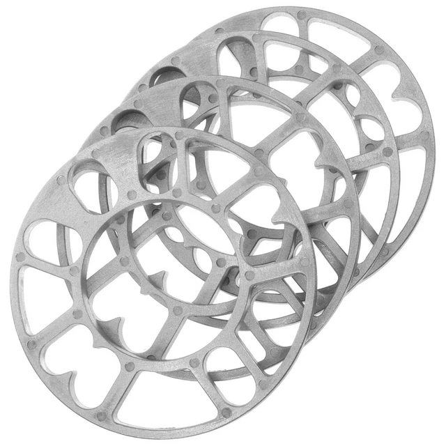 4 pz accessori auto adattatori ruota mozzo distanziatori metallo adattatore