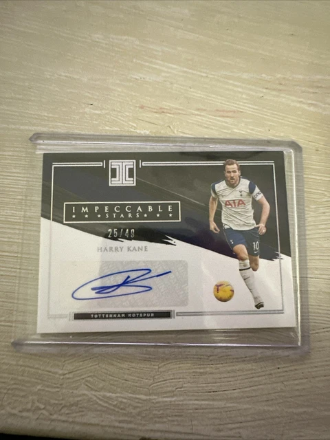 2020-21 PANINI IMPECCABLE EPL Soccer Harry Kane Spurs Gold Stars 