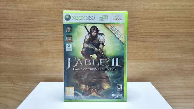 Custodia Ricambio Per Fable II Su Xbox - Solo Custodia Aggiornata - Nuova