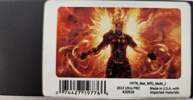 MTG Playmat 24x14 Inches - Non-Slip Gaming Mat With Storage Bag, Card Game & Mousepad Desk Mat