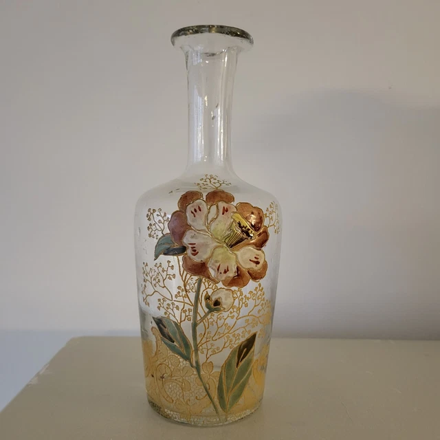 Ancienne Carafe Émaillée A.HEUDE MILON – Publicité Quinquina Et Liqueur