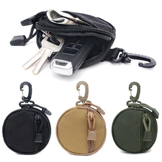 Tactical EDC Molle Pouch Utility Bag Coin Purse Outdoor Military Small Wallet US