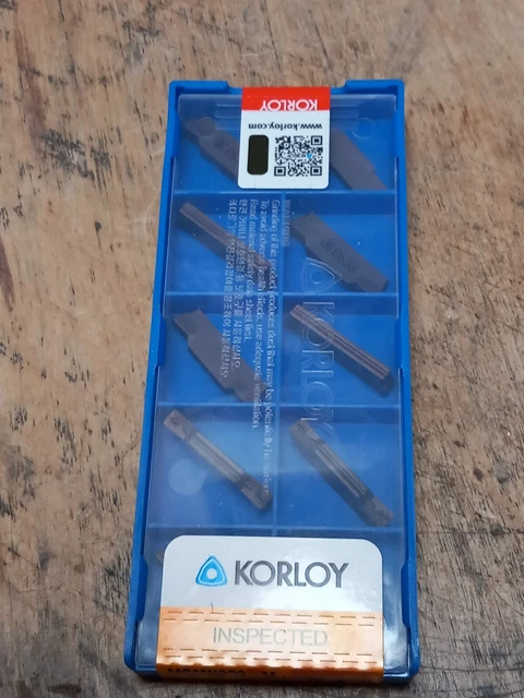10 Korloy MGMN300-M PC9030