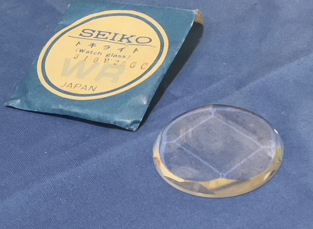 Verre De Montre (crystal) Seiko Vintage Neuf - Référence NOS Ko0W04AN Pour Calibres 2706, 7010
