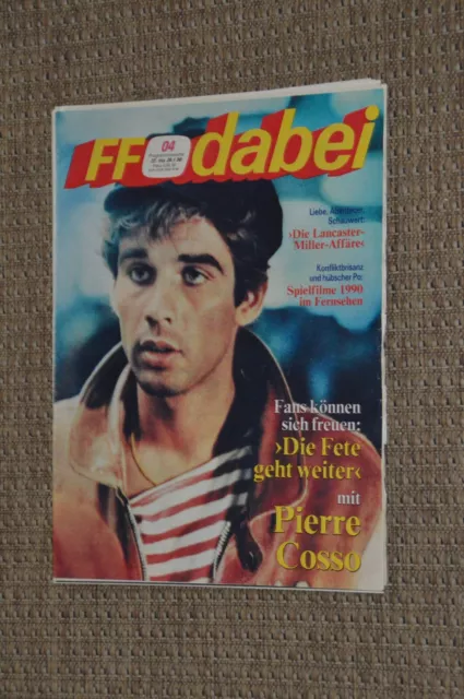 FF Dabei Funk und Fernsehen DDR Fernseh Zeitschrift 4 - 1990 Franz Beckenbauer