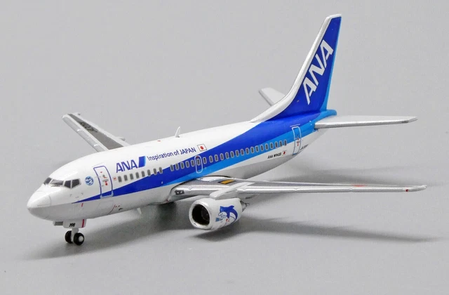 Modellino Aereo B737-500 ANA Wings – JC Wings EW2735005, Scala 1/200, Diecast, Edizione Limitata