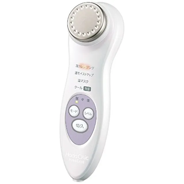 HITACHI CM-N4800 W Hada CRIE Hot & Cool Facial Moisture Massager from JAPAN NEW