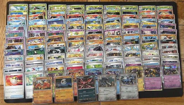 COMPLETE POKÉMON TCG Mega Evolution base set commons+holos (excluding ...