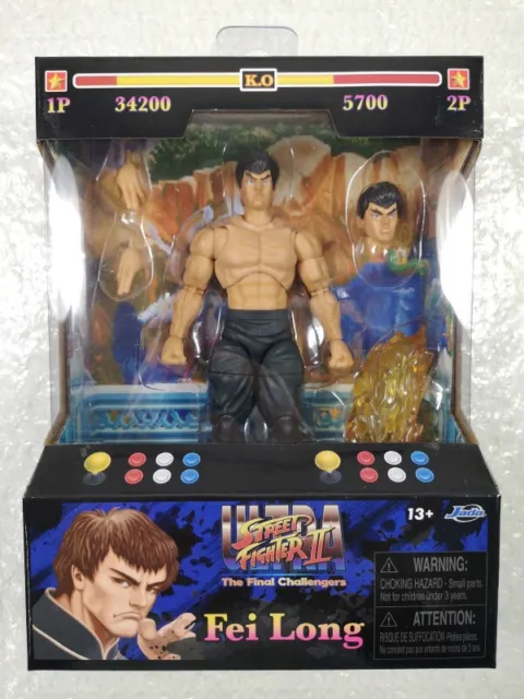 Figurine Street Fighter Ii - Fei Long 15 Cm New (Jadatoys)