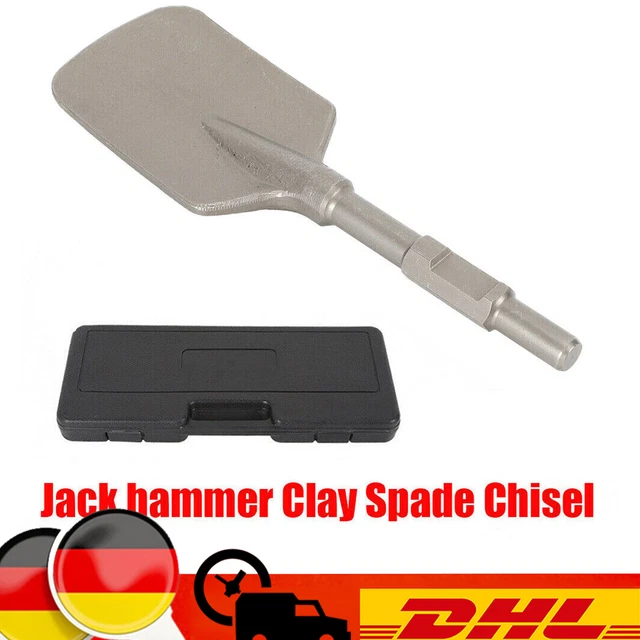 Lehmspaten Abbruchhammer Härte Breitmeißel Meißelhammer für 65/95 Jack Hammer