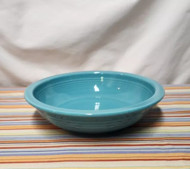 New Fiesta Fiestaware Individual Pasta Bowl Turquoise  34 oz.