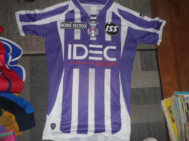 MAILLOT FOOT PORTE Toulouse Fc TFC Vintage Ancien Années 80/90 EUR 450,00 - FR