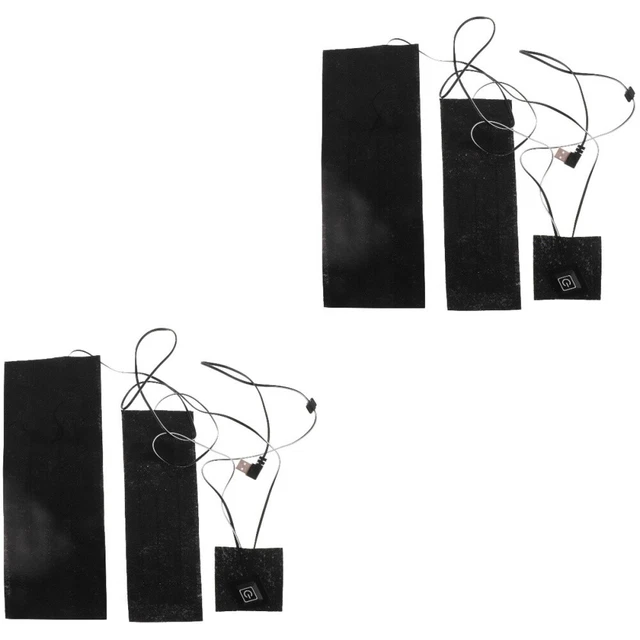 2x Calentador de espacio Calentador recargable Calentadores USB Calentador USB portátil para ropa